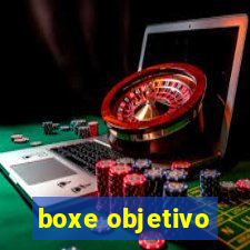 boxe objetivo